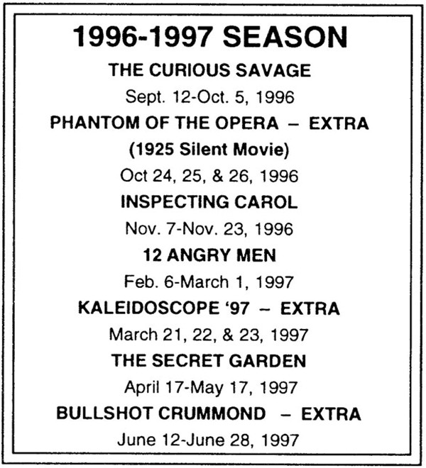 1996-1997 Season